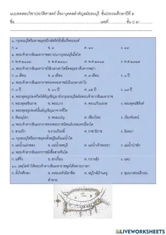 บุคคลสำคัญสมัยธนบุรี
