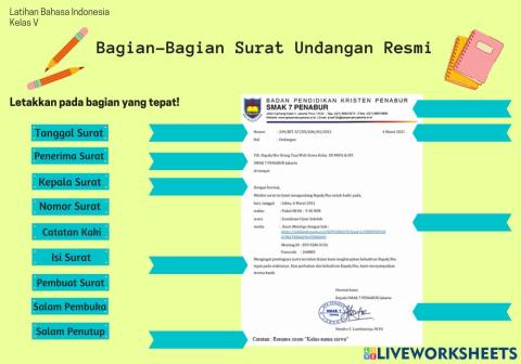 Surat Undangan Resmi