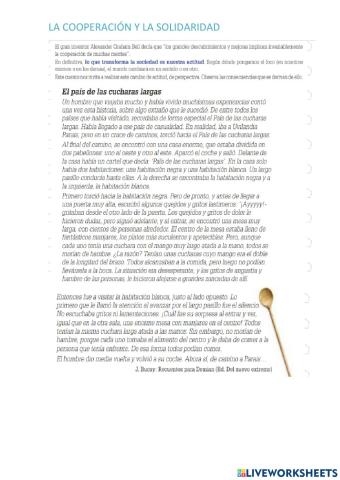 Solidaridad y cooperación