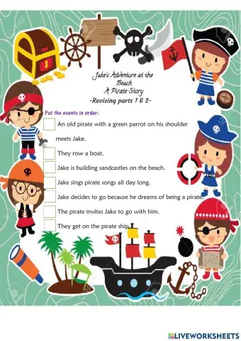 Jake wants to be a pirate