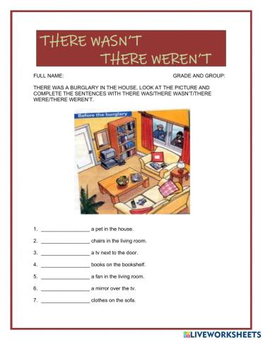 There wasn't there weren't