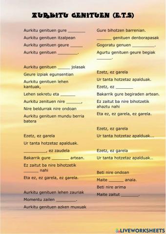 Aurkitu genituen (ets)