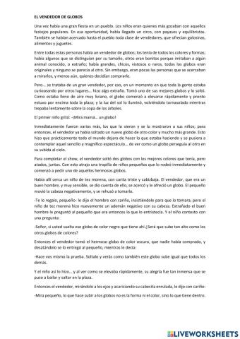 Comprensión de texto
