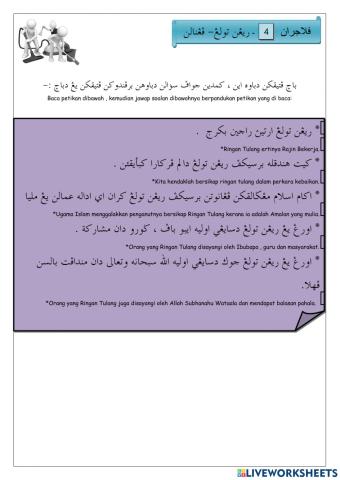 Akhlak Mulia -Ringan Tulang