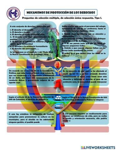 Mecanismos para la protección de los derechos en Colombia