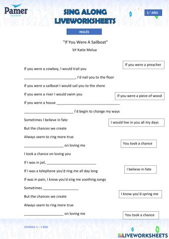 SAL-SEM6-5.ºaño-ING-II BIM-IF YOU WERE A SAILBOAT