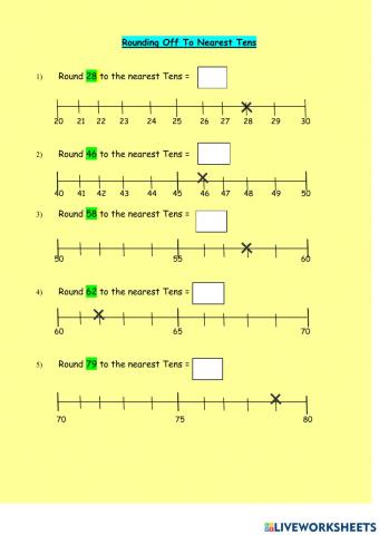 Maths Round Off Numbers