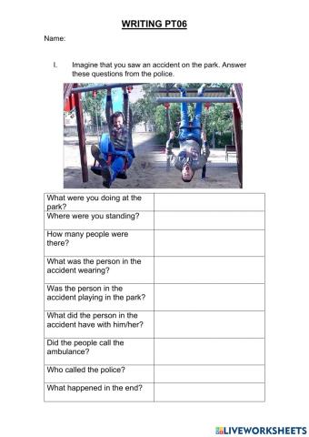 Writing 1 PT06