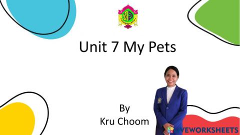 Unit 5 My Pets