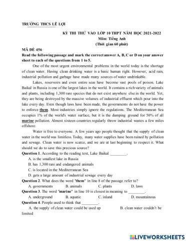 Trial test le loi 2021