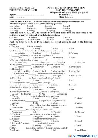 Trial test quan hanh 2021