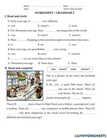 Look3-u9-ws grammar 2