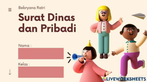 Surat Dinas dan Pribadi