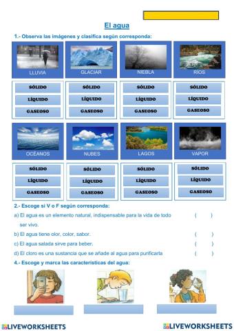 El agua