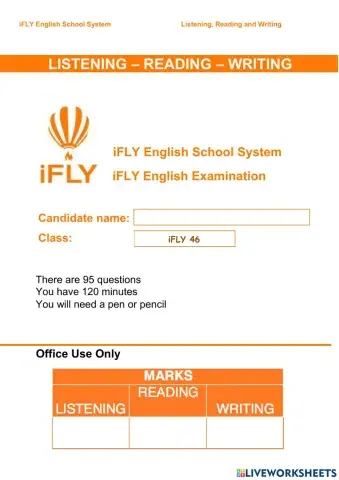 IFLY 46-final course test
