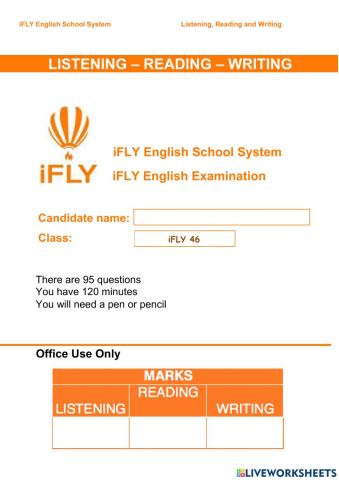 IFLY 46-final course test