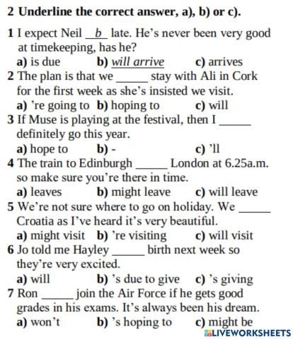 Present and Past Habits