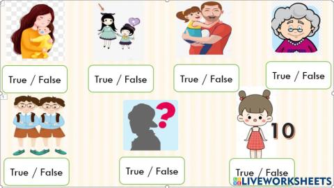 Unit3 我家有五口人。