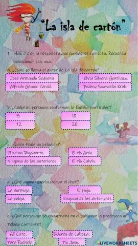 La isla de cartón