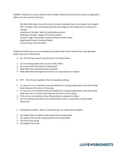 Practice Set 2 - Variables and Constants
