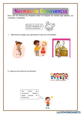 Normas de Convivencia