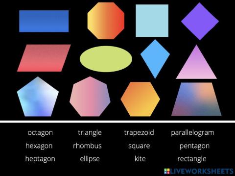 Intro To Geometric Shapes-Matching!