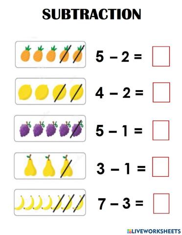 Subtraction