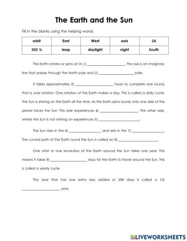 The Earth's Rotation