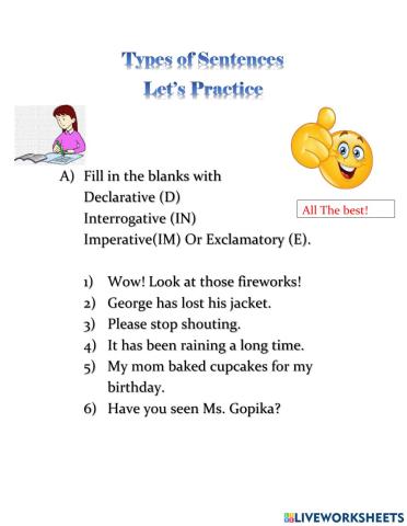 Types of Sentences