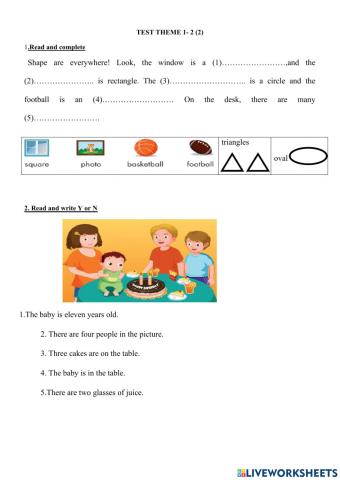 Test review theme 1-2 smart start 4