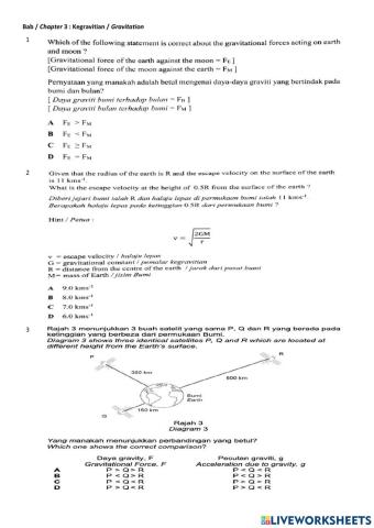 Ulangkaji Cuti Penggal Fizik T4 Bab 3
