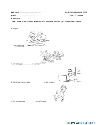 Unit 13: What do you do in your free time