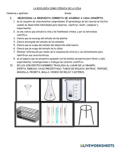 La biologia como ciencia de vida