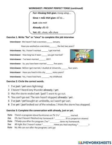 G5-Present Perfect-Signals