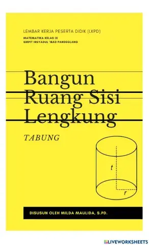 LKPD Matematika - Tabung