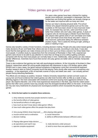 Reading about video games