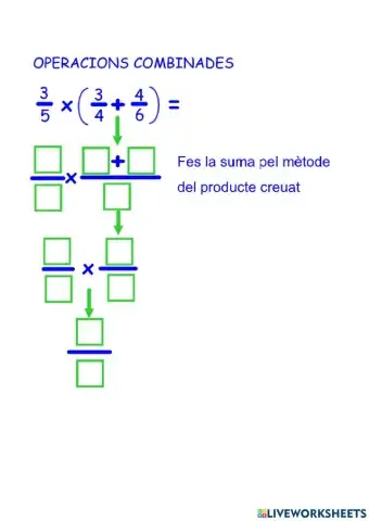 Operacions combinades de fraccions 2