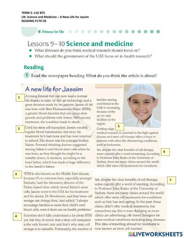 Science and Medicine (BL)