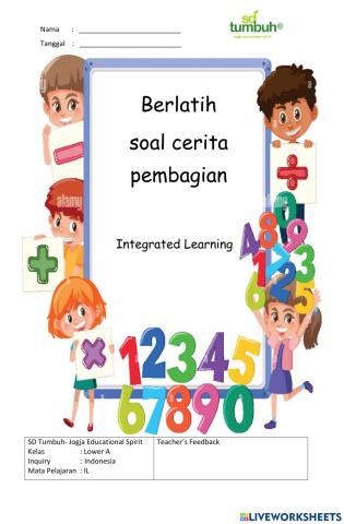 Integrated Learning-Soal Cerita Pembagian-B