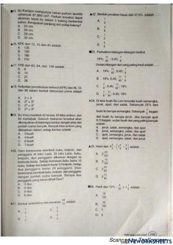 Matematika soal USBN