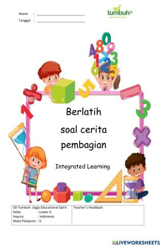 Integrated Learning-Soal Cerita Pembagian-C