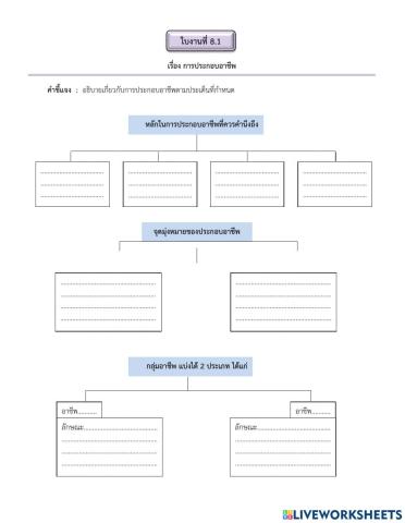 อาชีพในฝัน