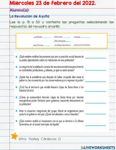 La Revolución de Ayutla