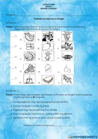 Panloob na Polusyon sa Hangin