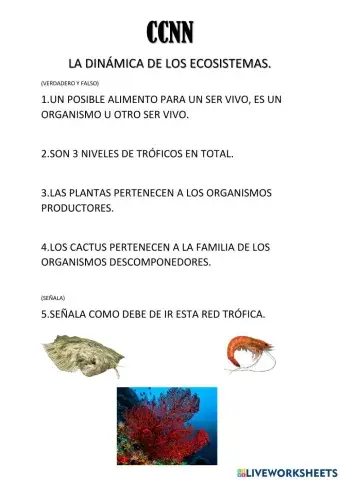 La dinámica de los ecosistemas.