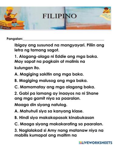 Filipino week 2 Q3