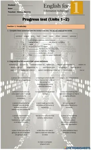 English for Information Technology