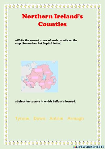 Northern Ireland's Counties