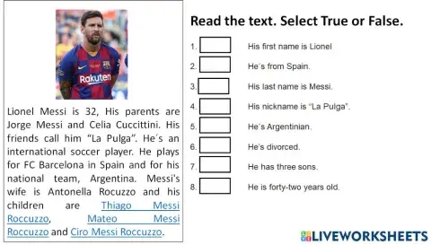 Reading. Famous People.