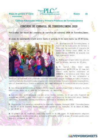 Concurso de Carnaval de Torredonjimeno